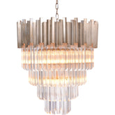4-Tier Crystal Chandelier