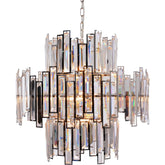 Abstract Crystal Chandelier