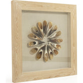 Abstract Paper Acrylic Framed Art