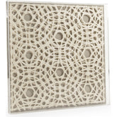 Abstract Paper Acrylic Framed Art I