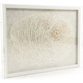 Abstract Fingerprint Framed Art