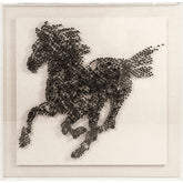 Abstract Horse Wall Art