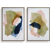 Abstract Afternoon Framed Canvases