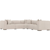 5 Piece Bliss Fabric Power Motion Sectional