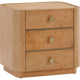 Abigail Natural Acacia Nightstand