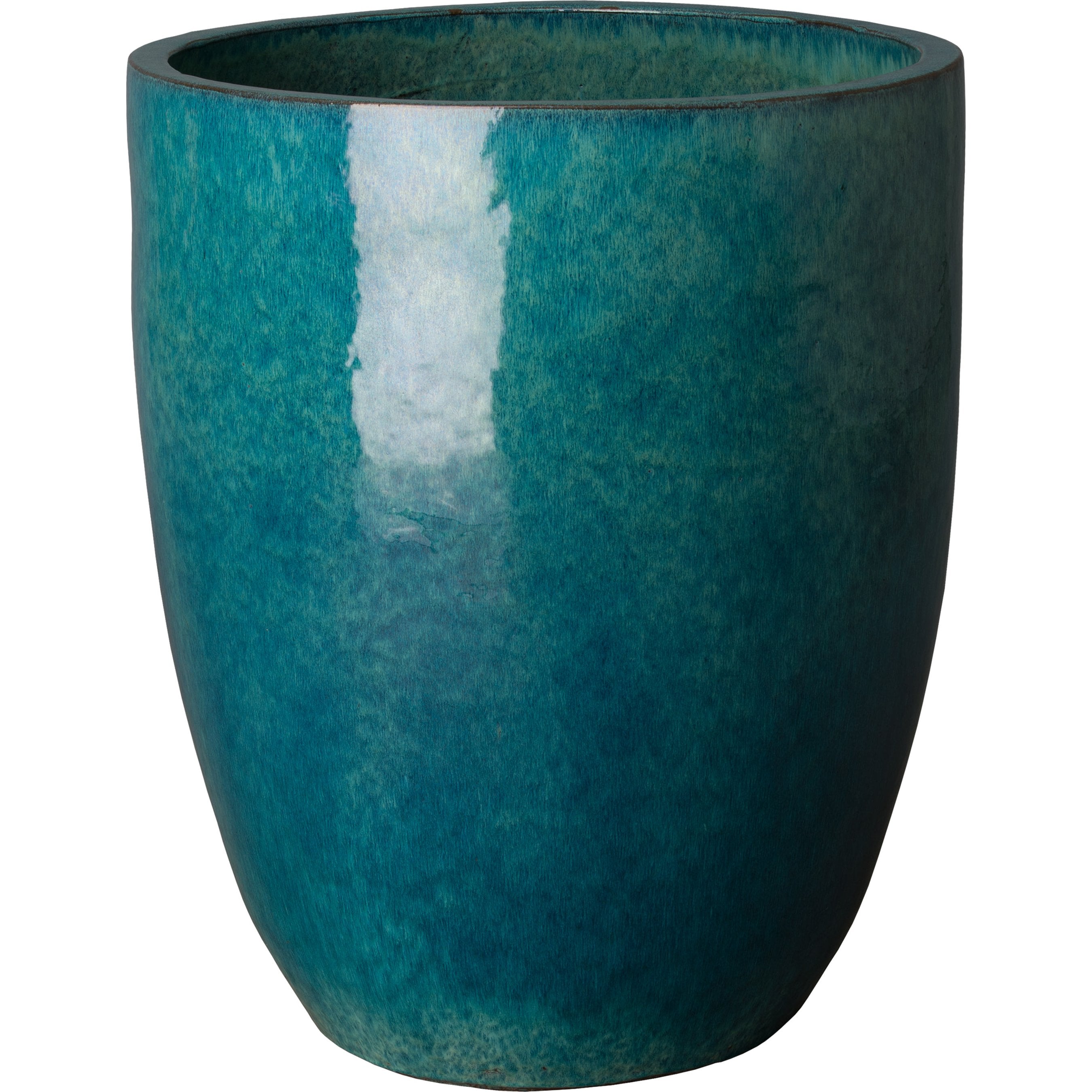 28" Tall Ceramic Planter
