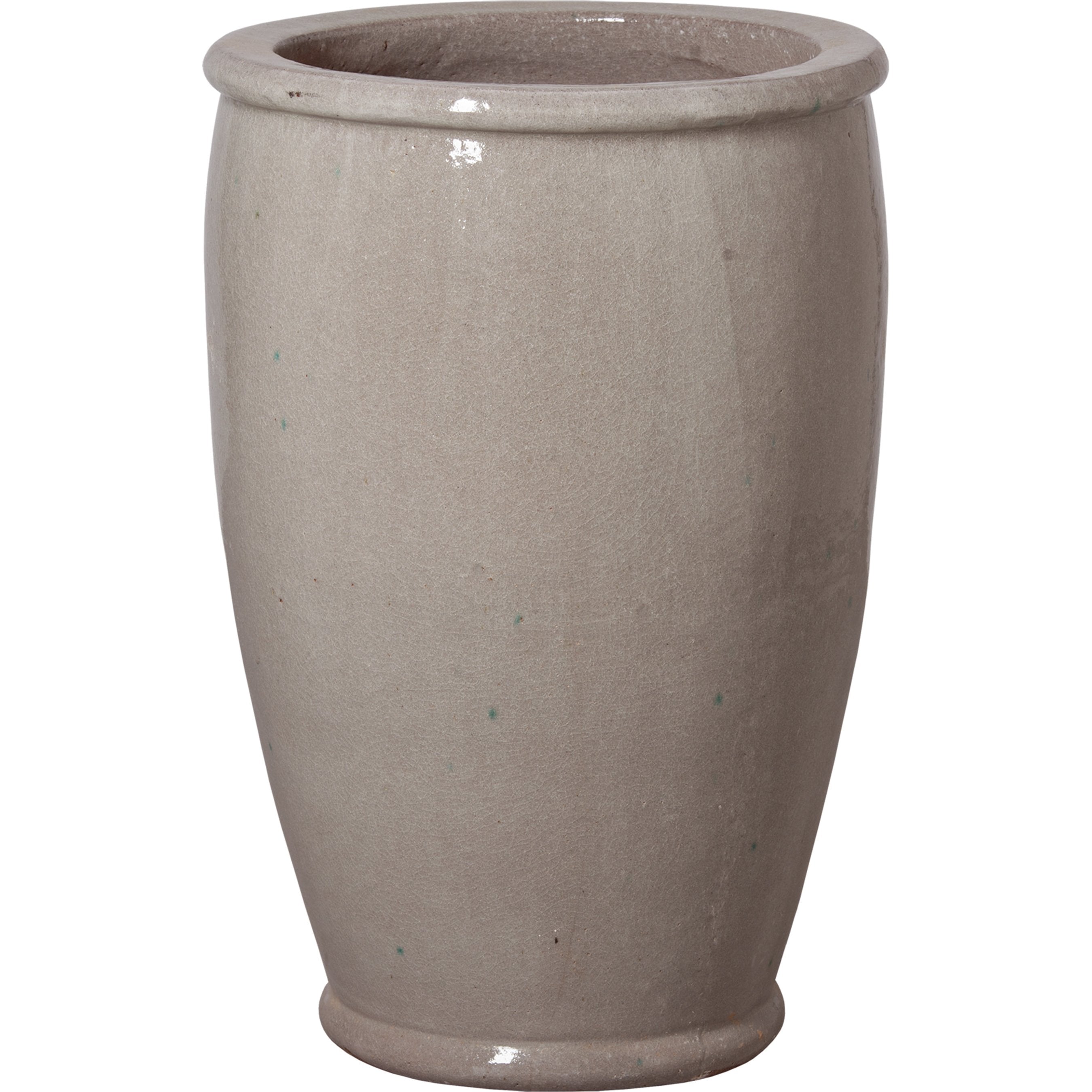 27 in. Round Indoor/Outdoor Rim Planter