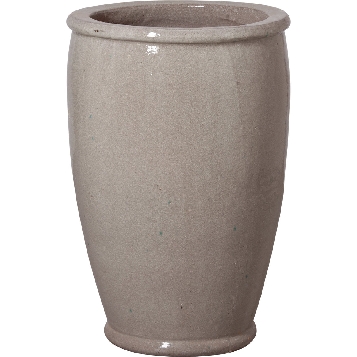 27 in. Round Indoor/Outdoor Rim Planter