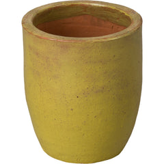15" Round Indoor/Outdoor Ceramic Planter