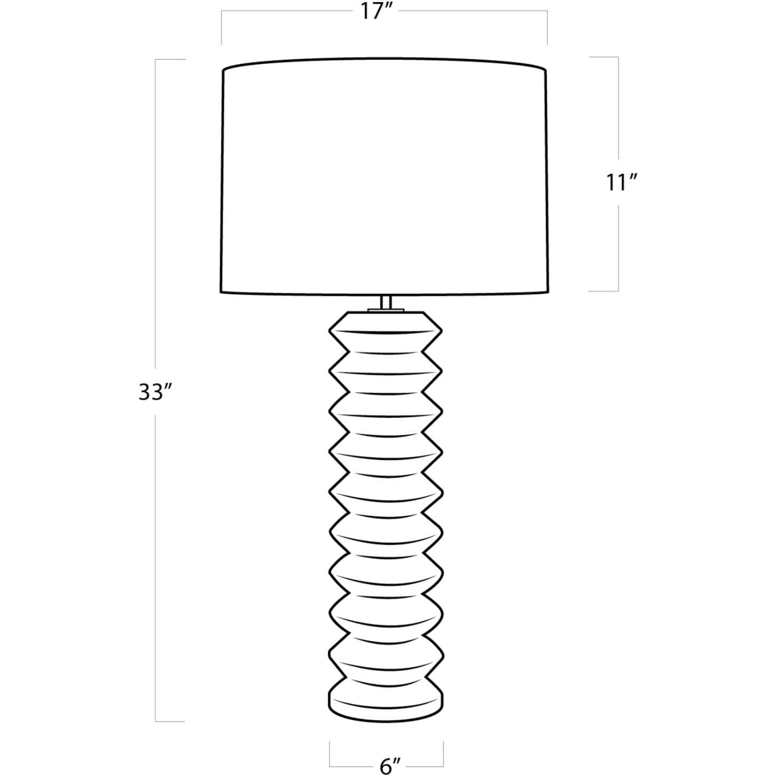 Accordion Table Lamp