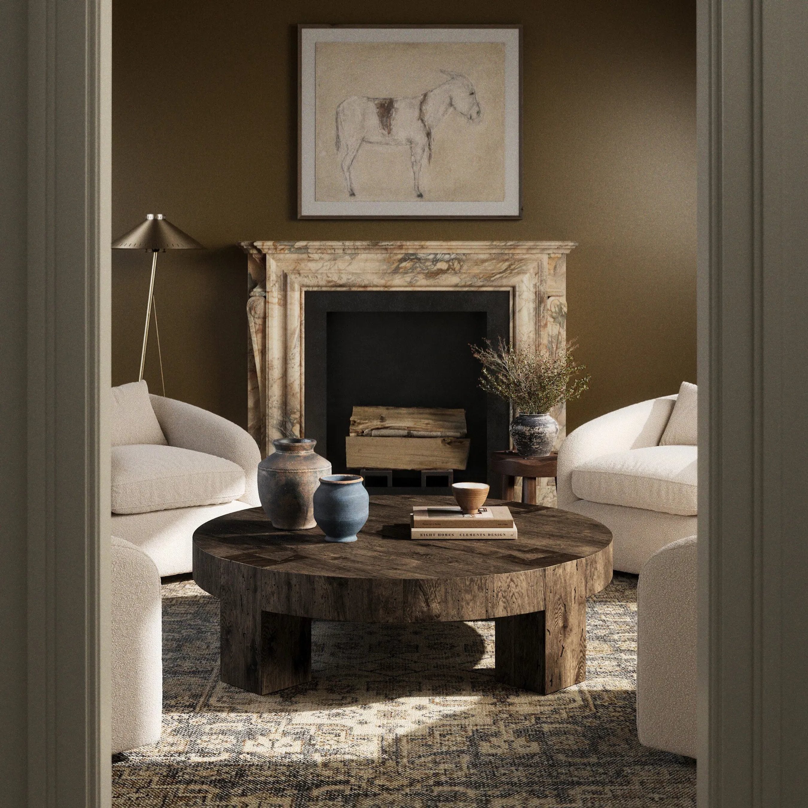 Abaso Round Coffee Table