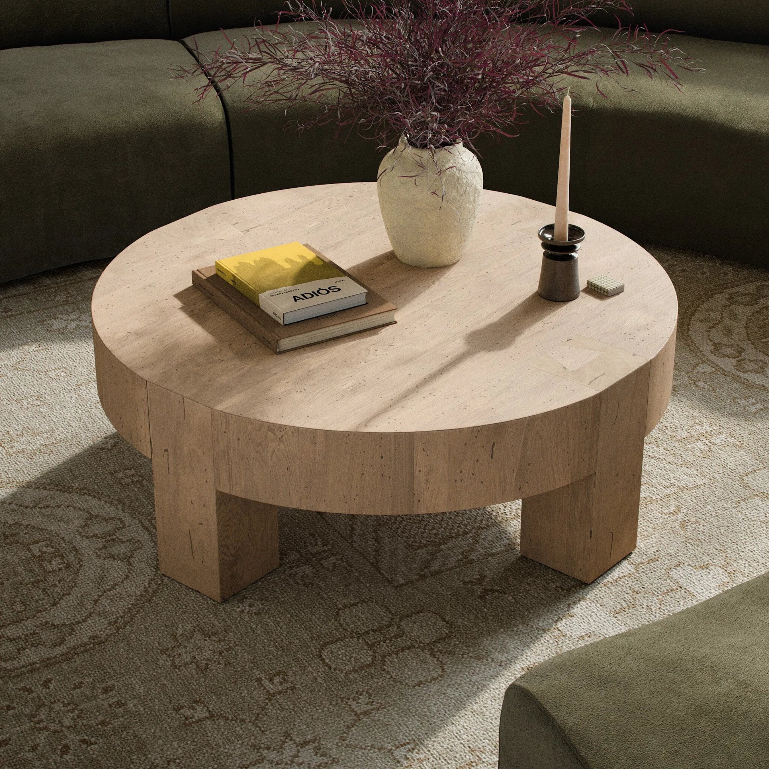 Abaso Round Coffee Table