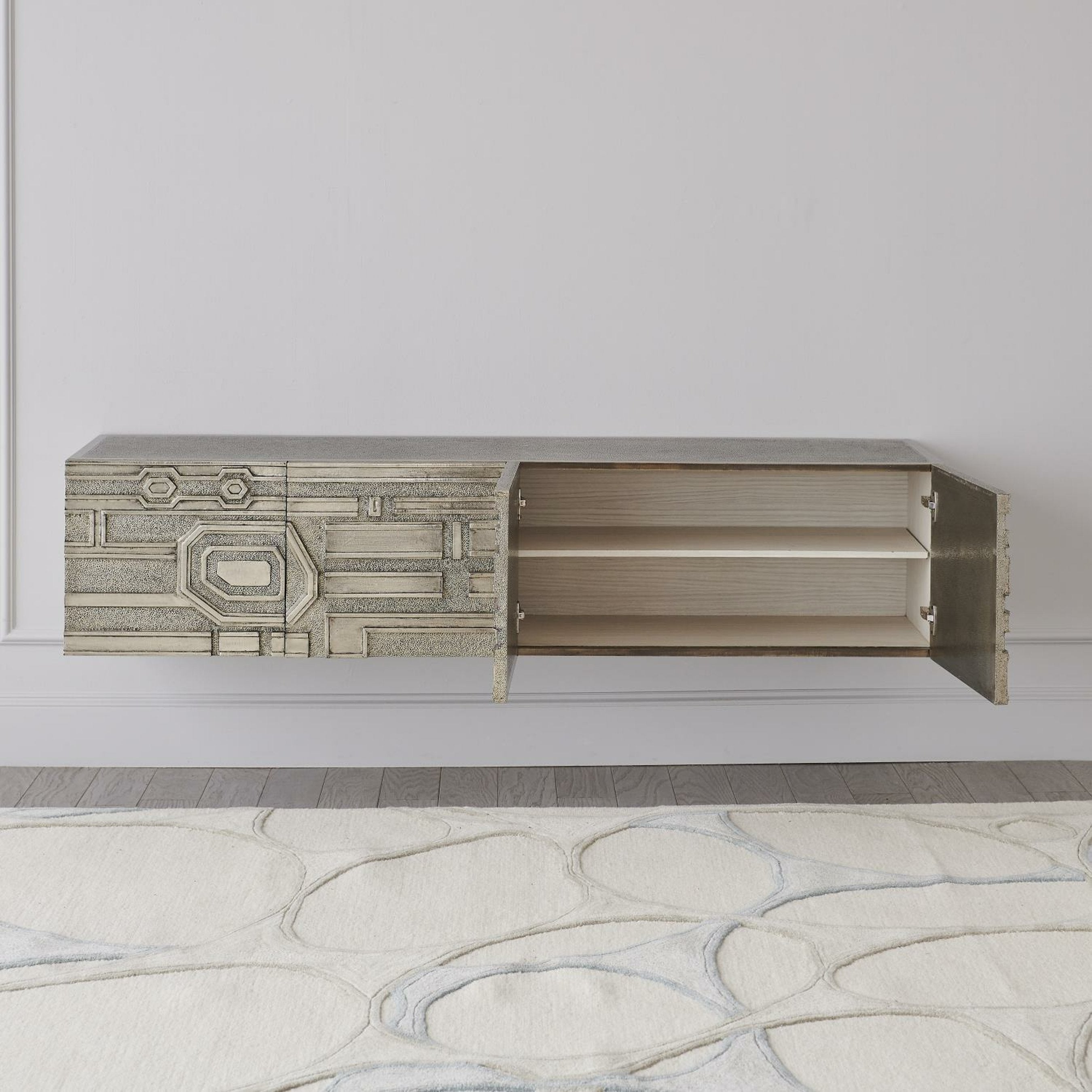 Abstract Block Cabinet