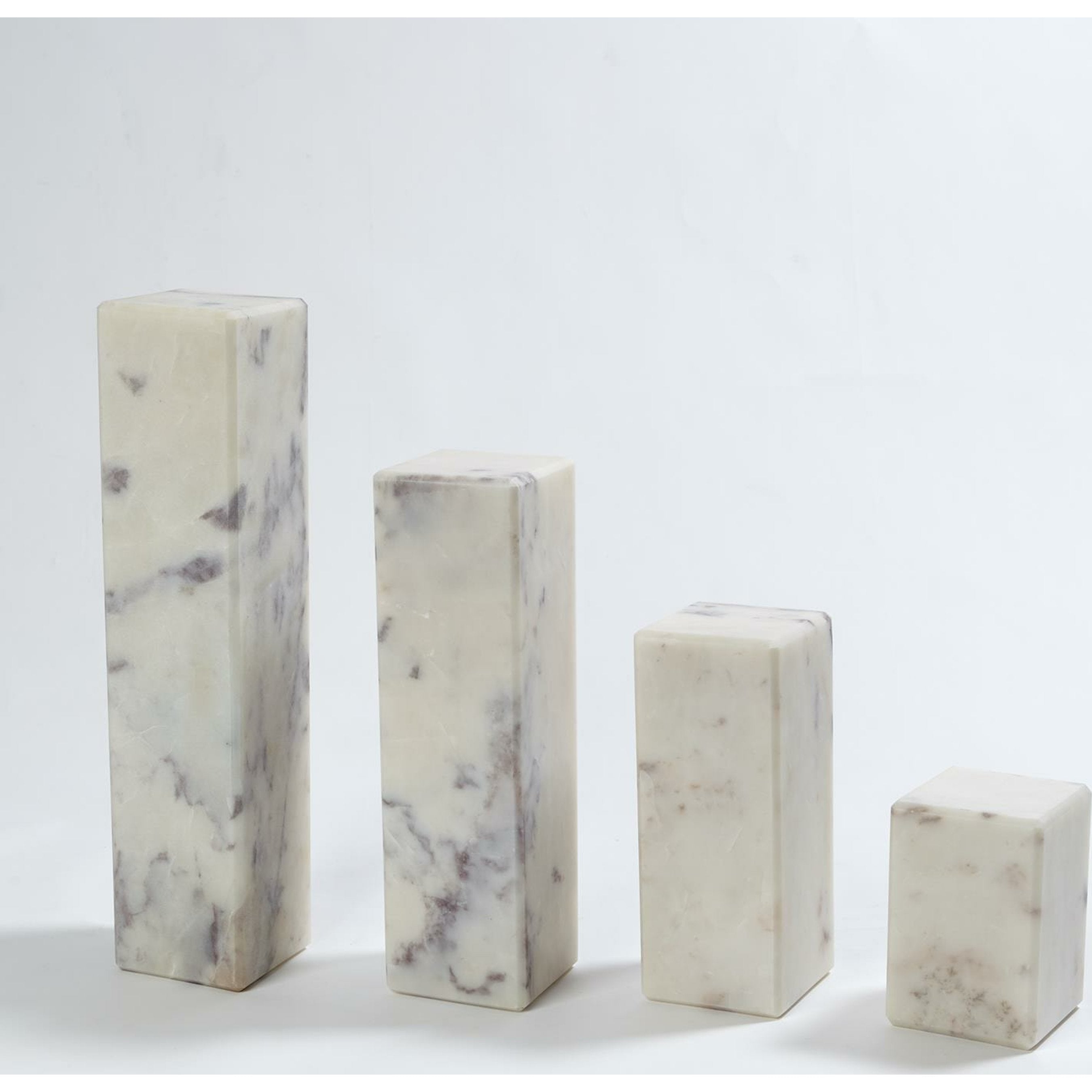 4" Marble Mini Pedestals