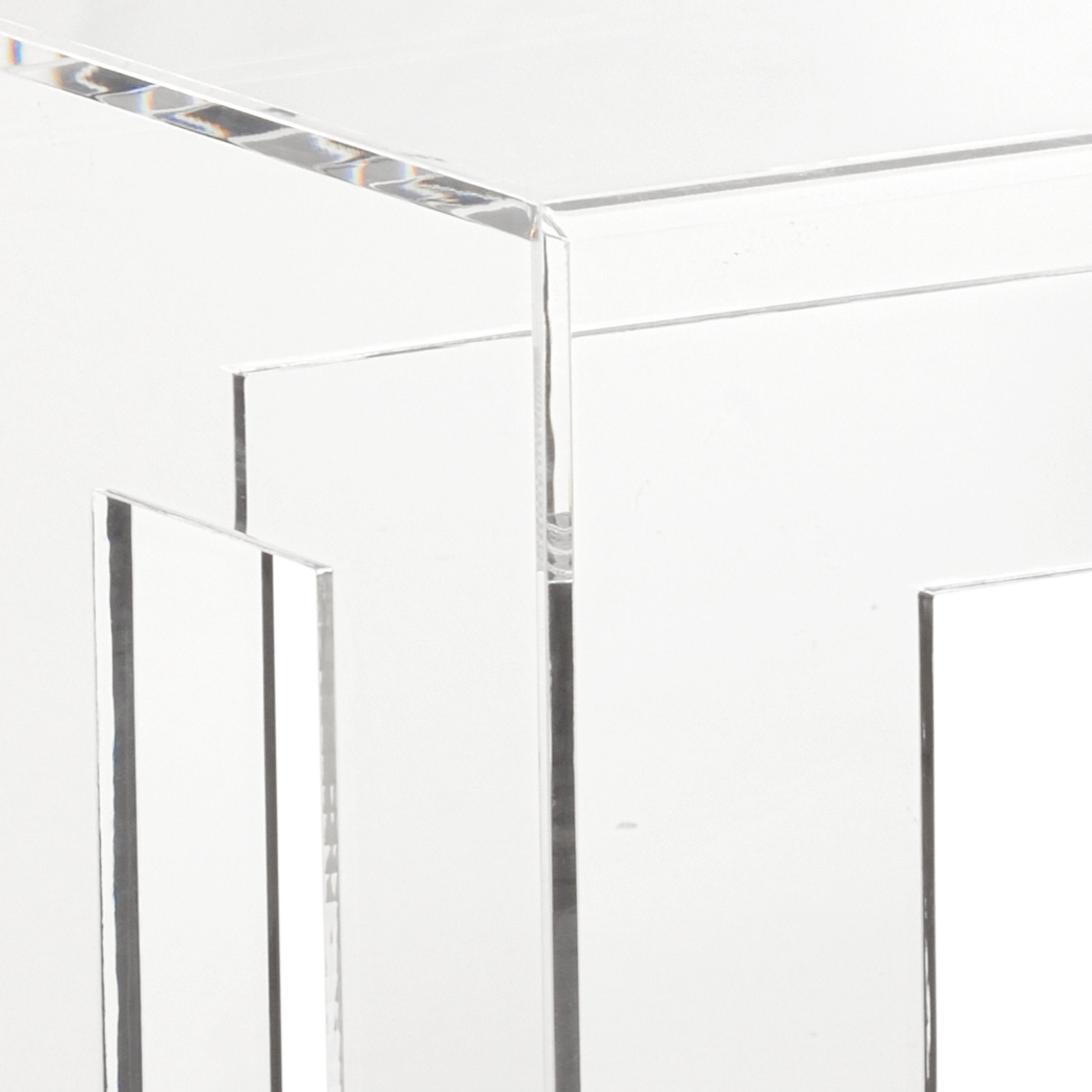 Acrylic End Table