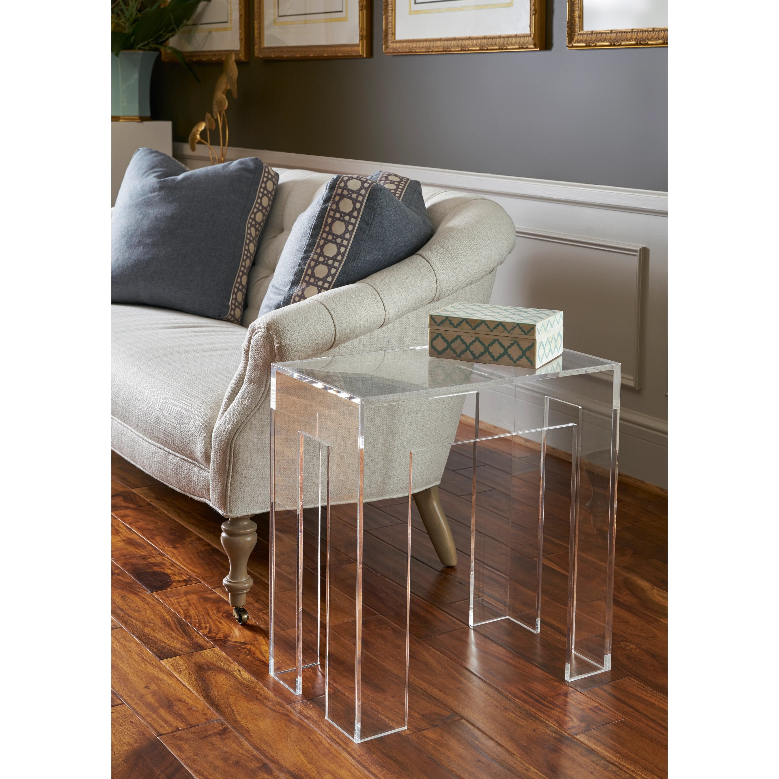 Acrylic End Table