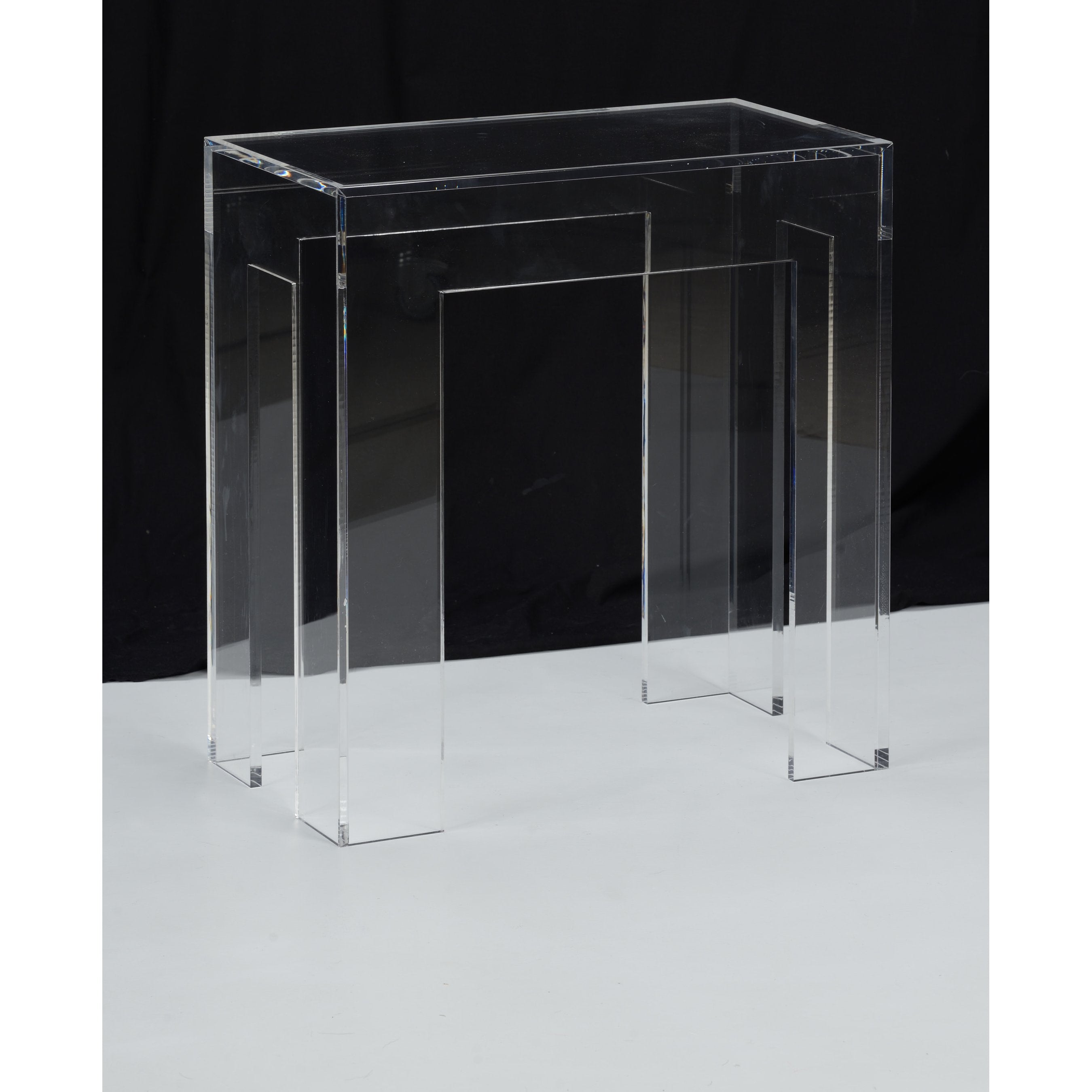 Acrylic End Table