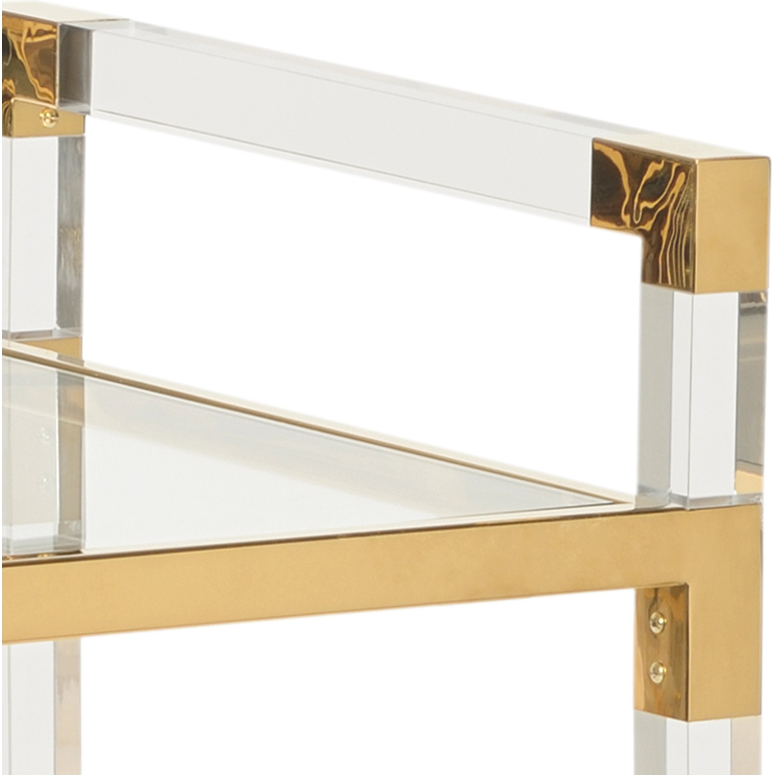 Acrylic Bar Cart