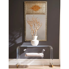 Acrylic Waterfall Console