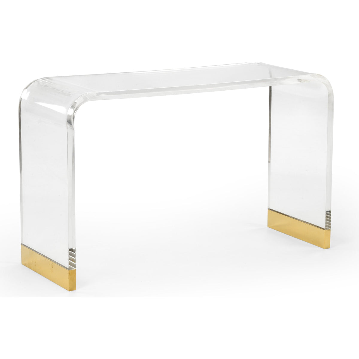 Acrylic Waterfall Console