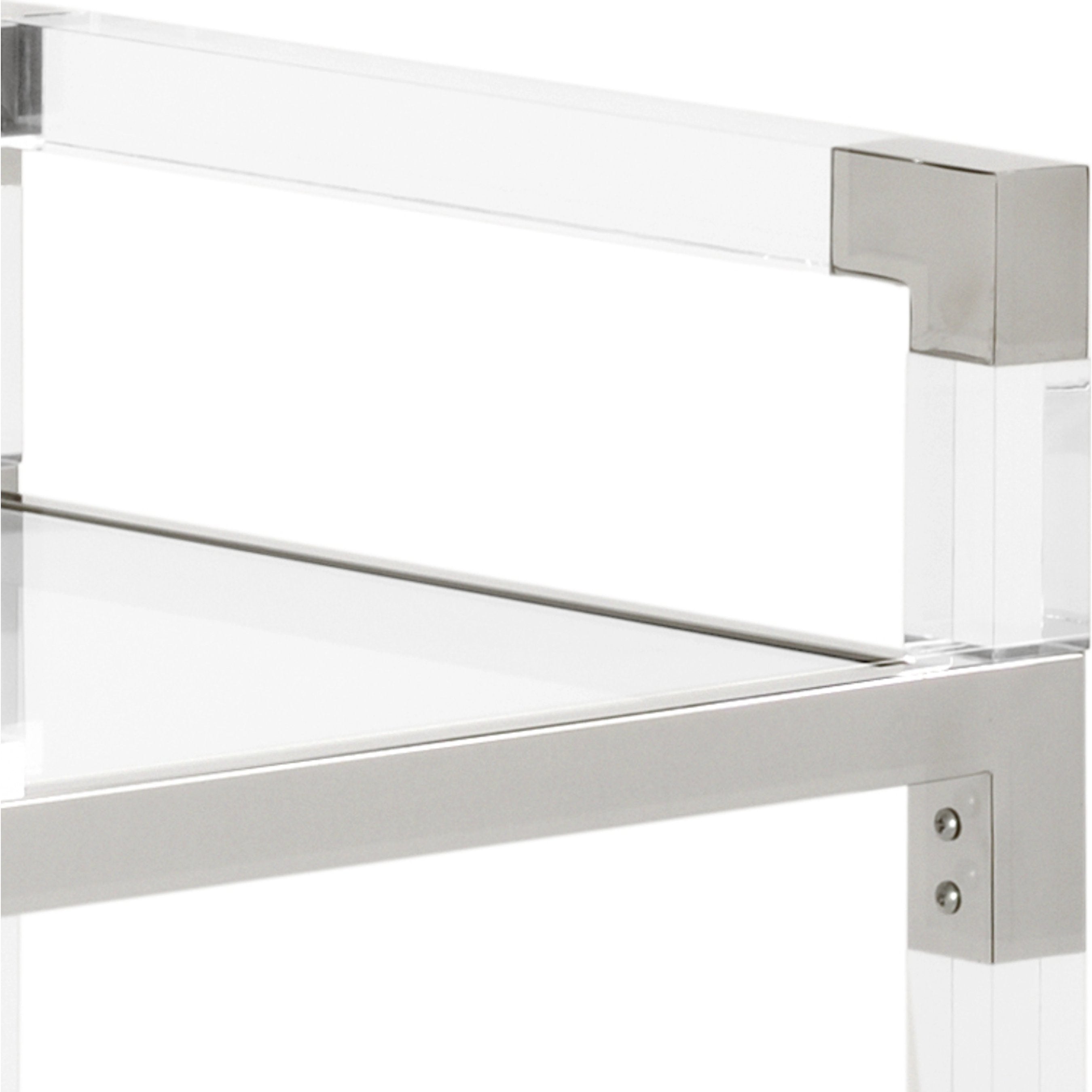 Acrylic Bar Cart