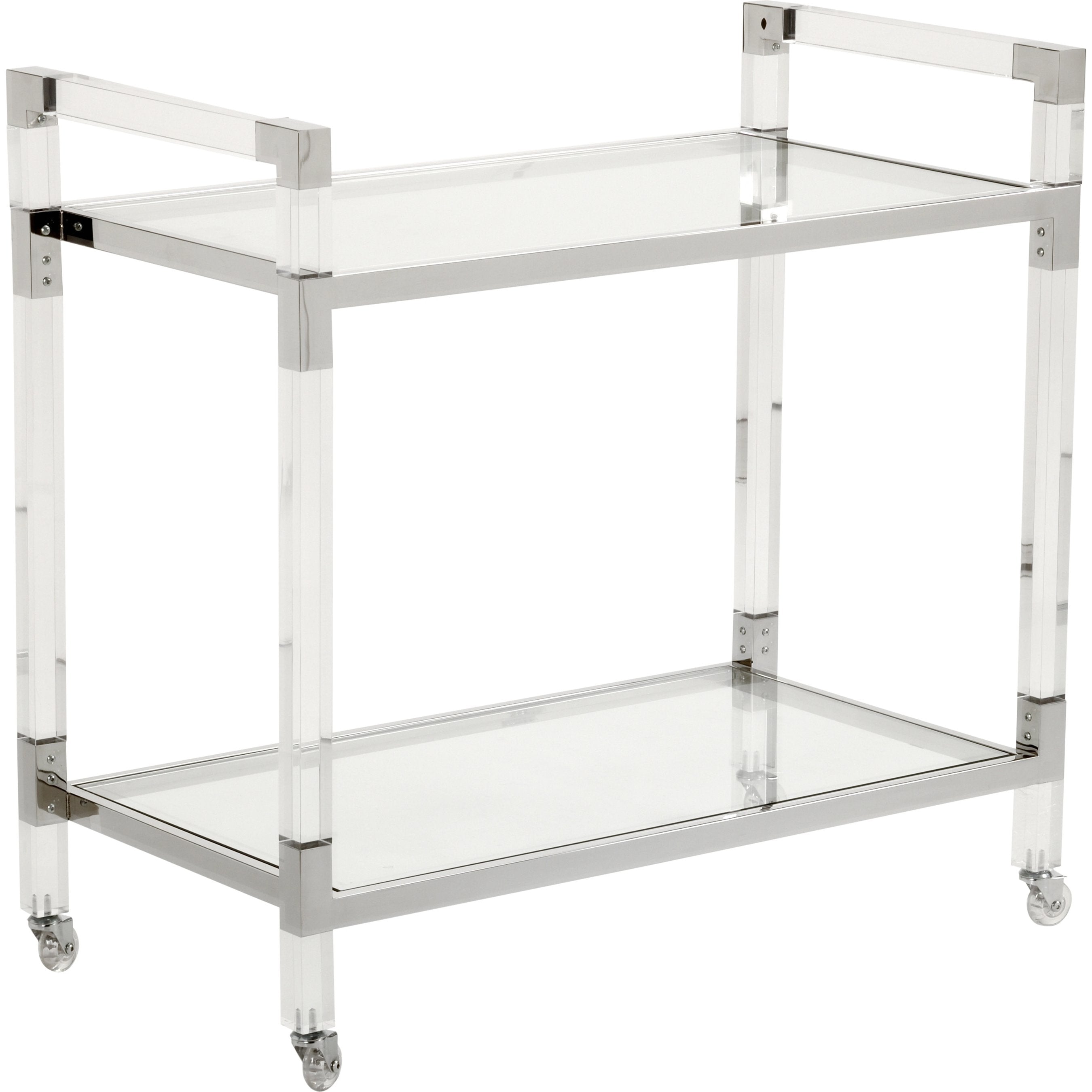 Acrylic Bar Cart