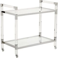 Acrylic Bar Cart