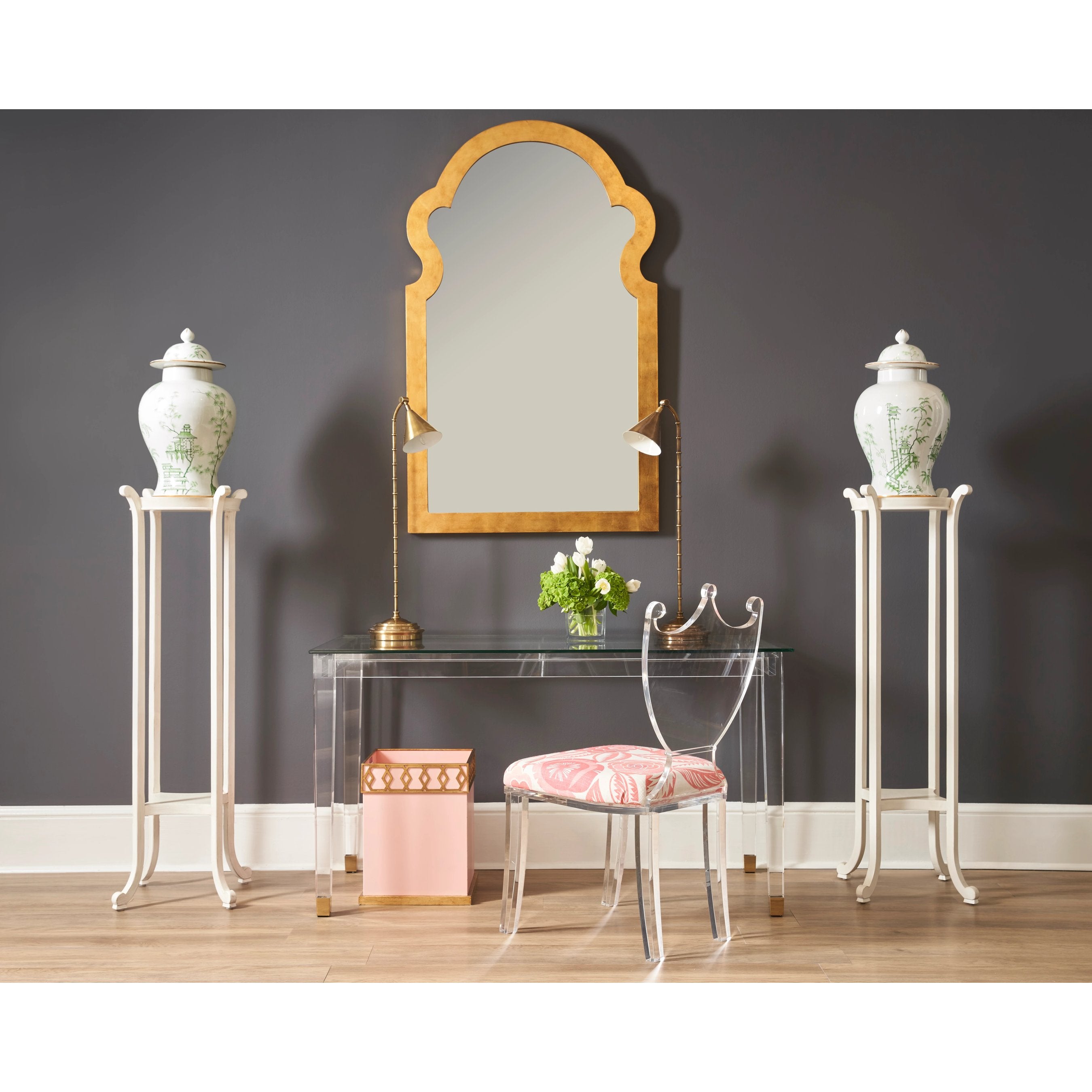 Acrylic Denver Desk