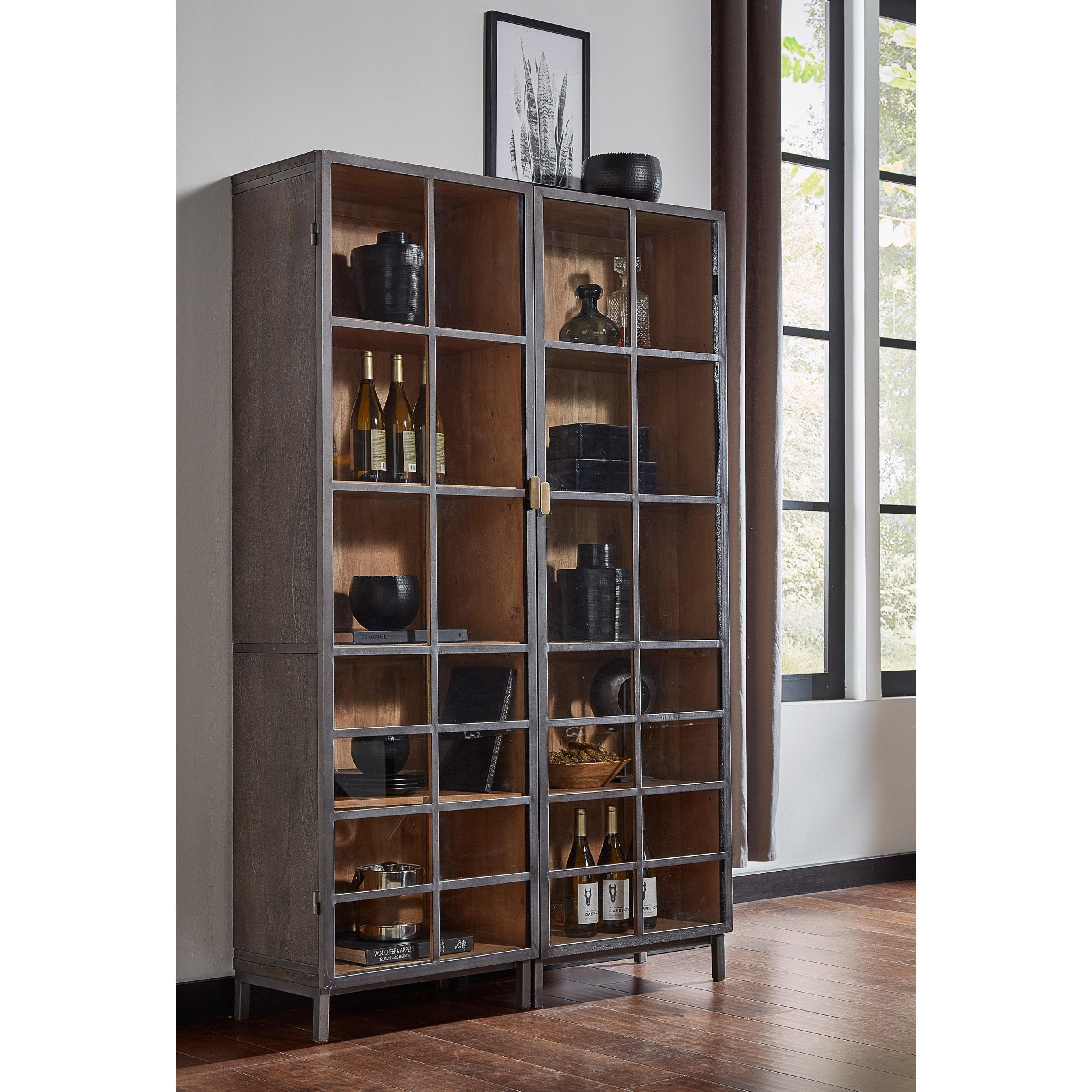 A Gem Of A Handle Display Cabinet