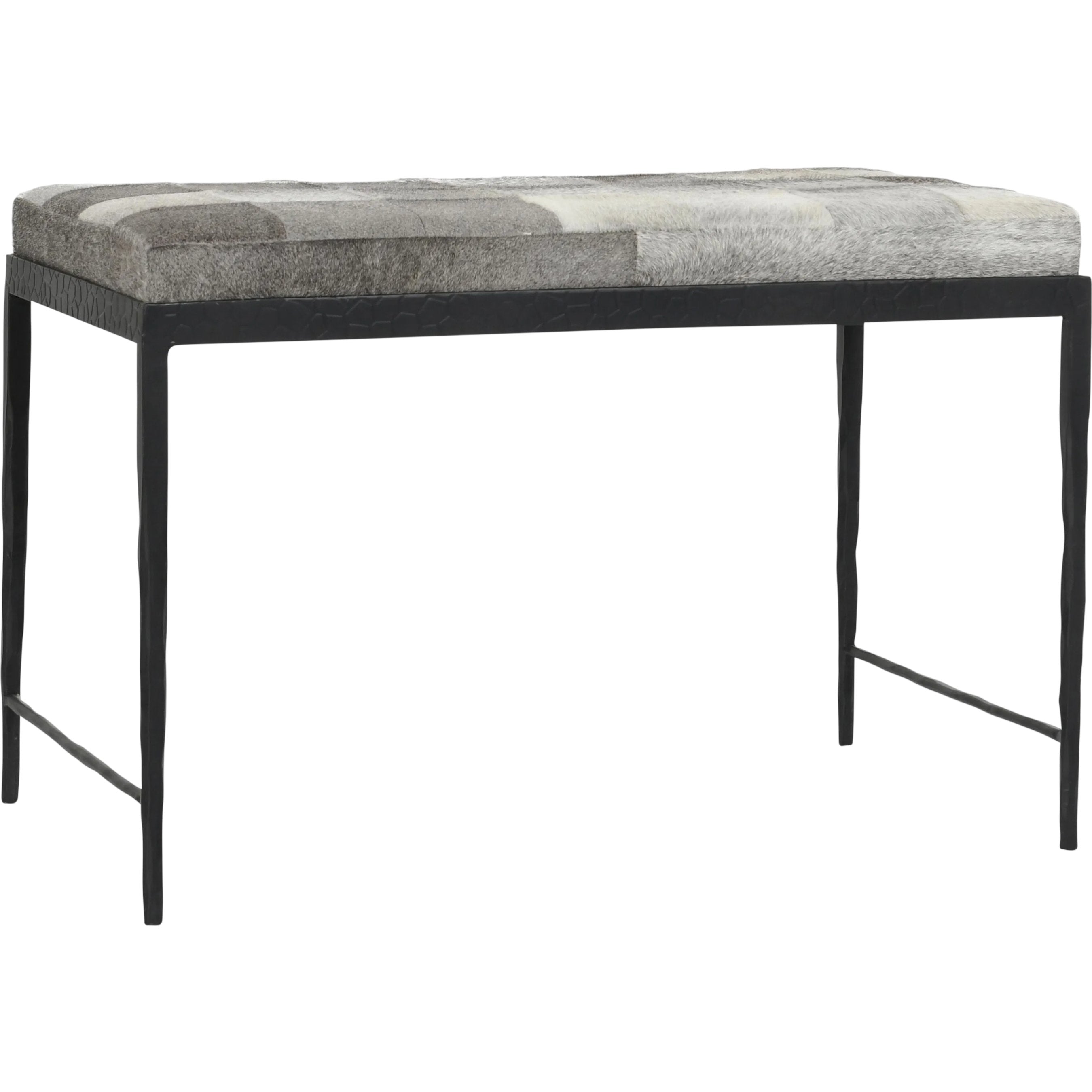 Achen Hair on Hide Bench