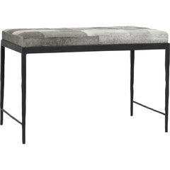 Achen Hair on Hide Bench