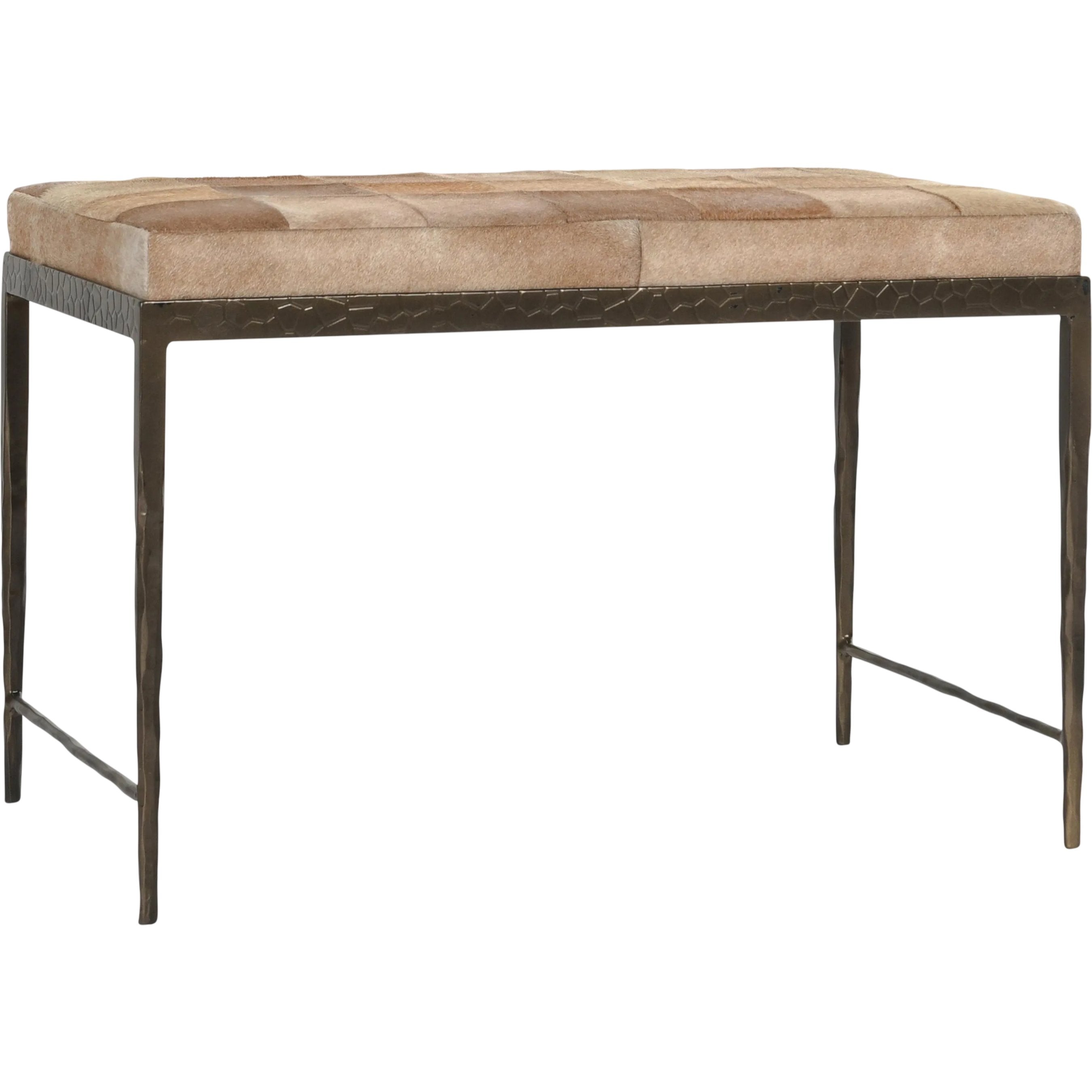 Achen Hair on Hide Bench