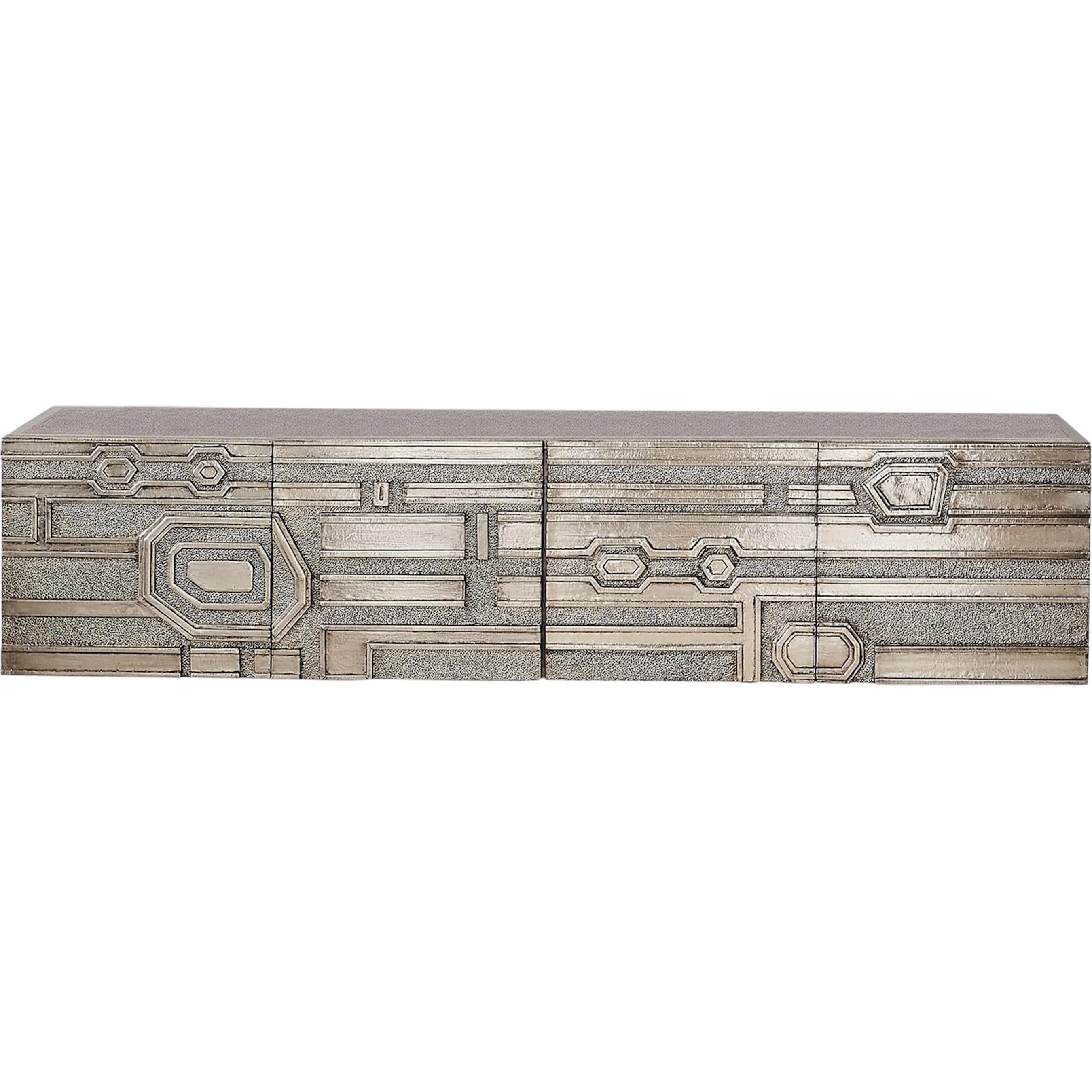 Abstract Block Cabinet