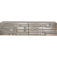Abstract Block Cabinet