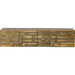Abstract Block Cabinet
