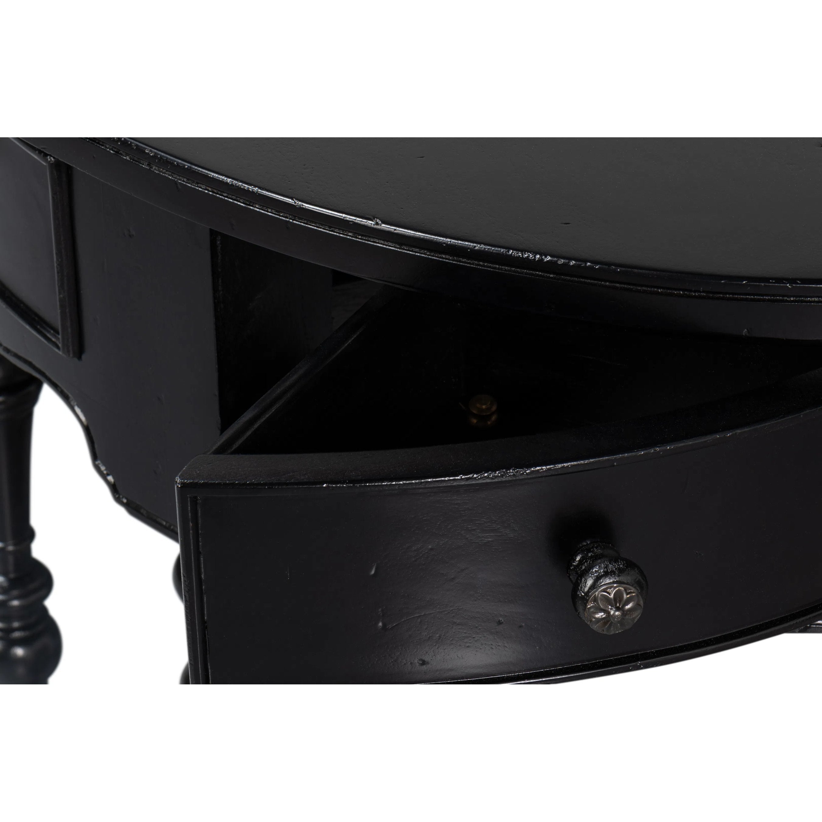 Abraham Half Round Console