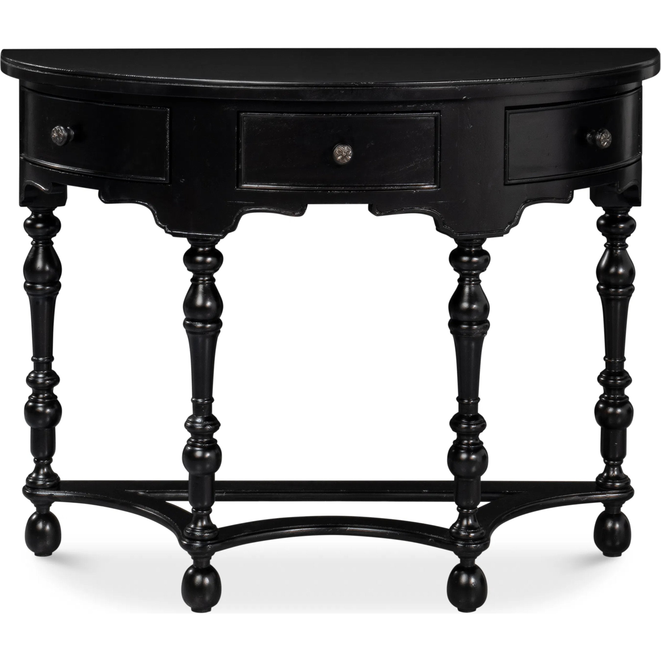 Abraham Half Round Console