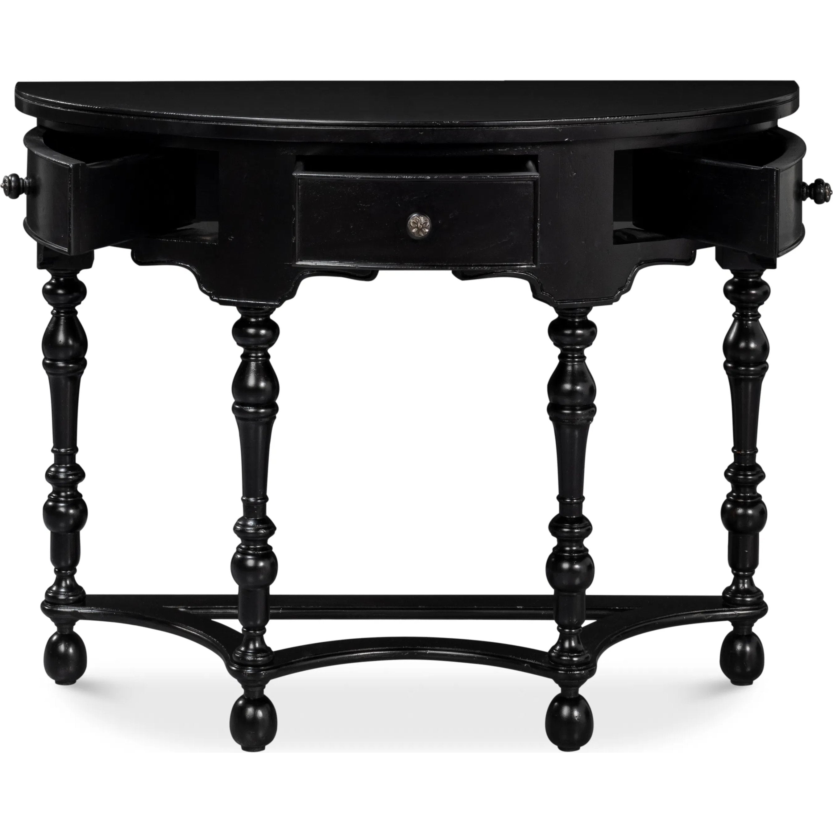 Abraham Half Round Console