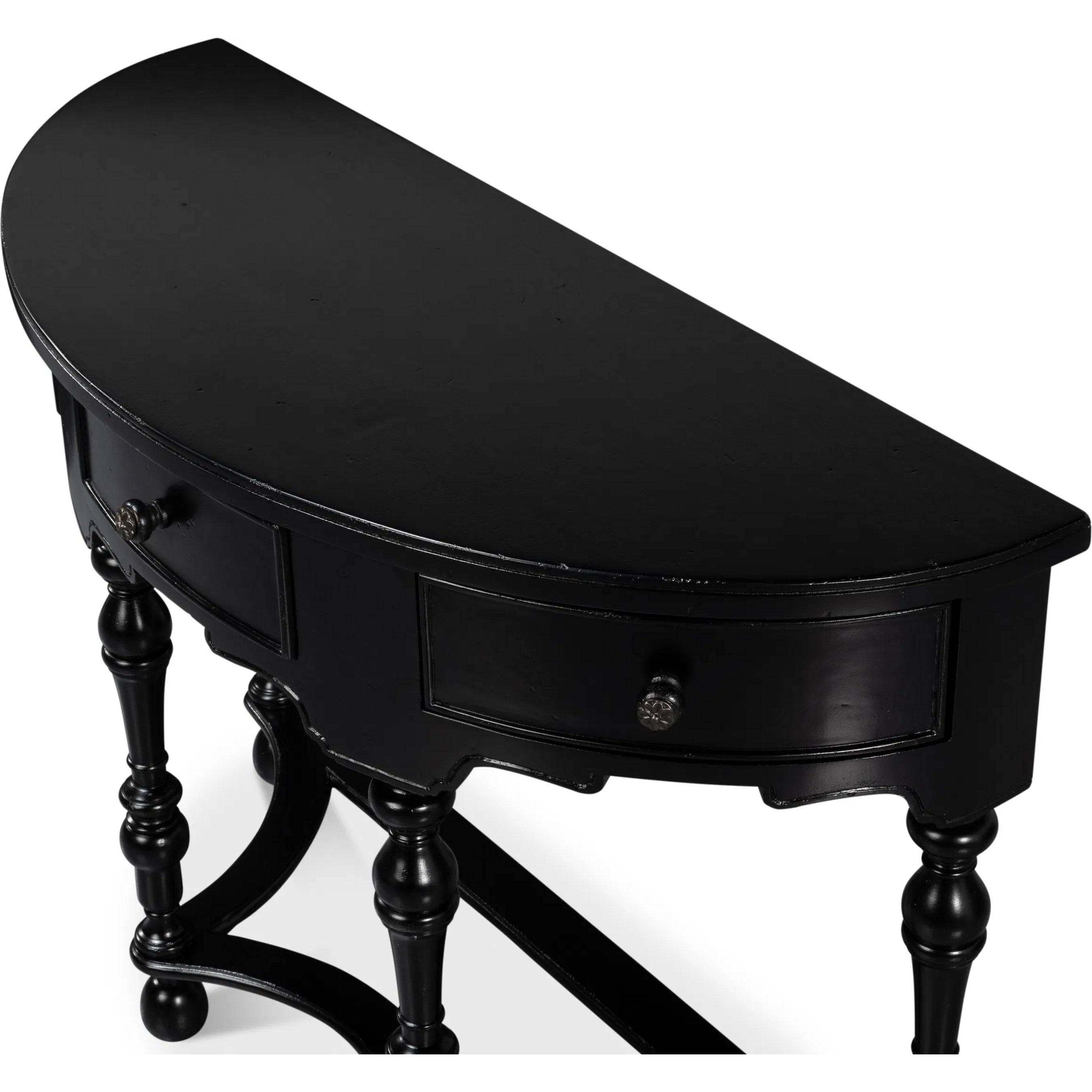 Abraham Half Round Console