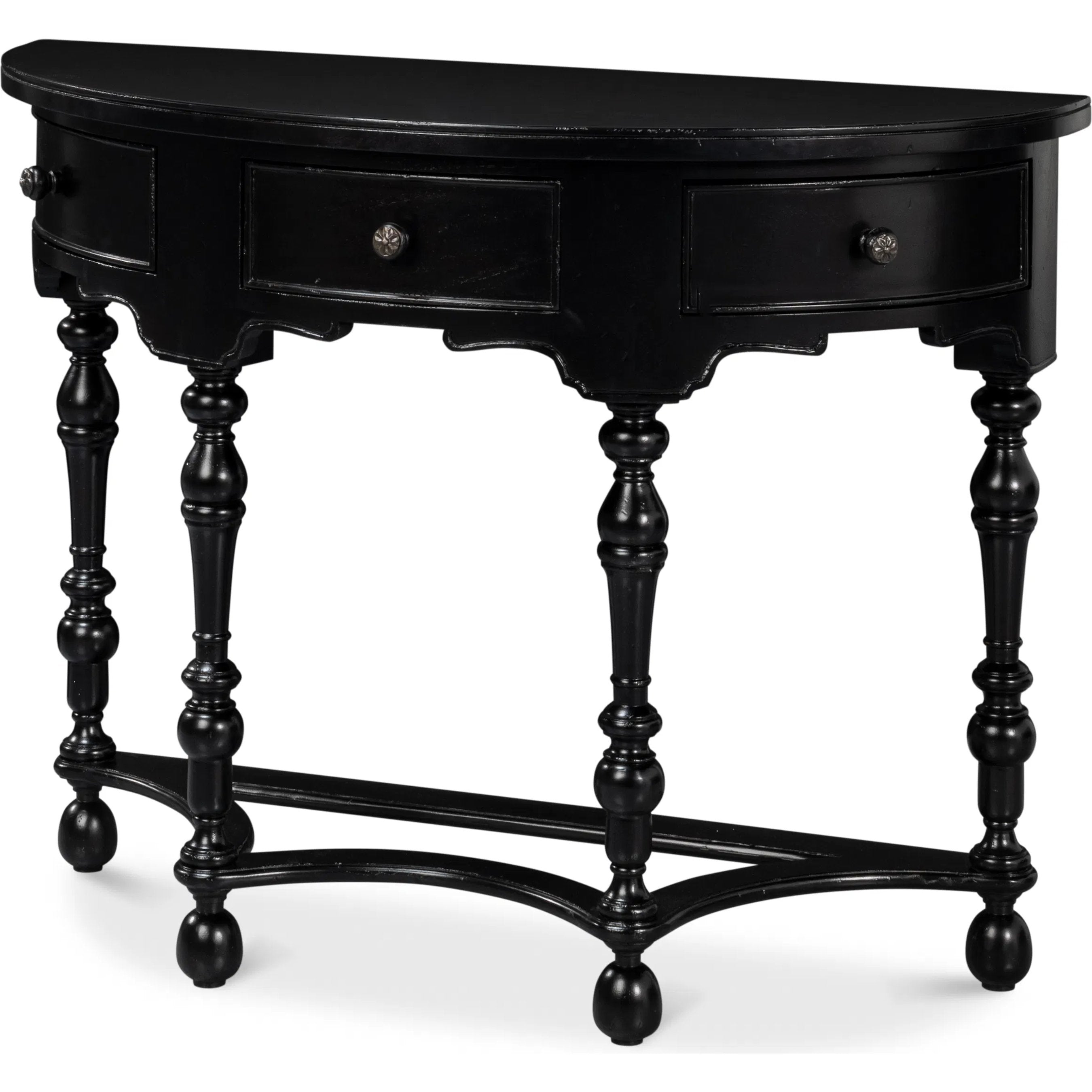Abraham Half Round Console