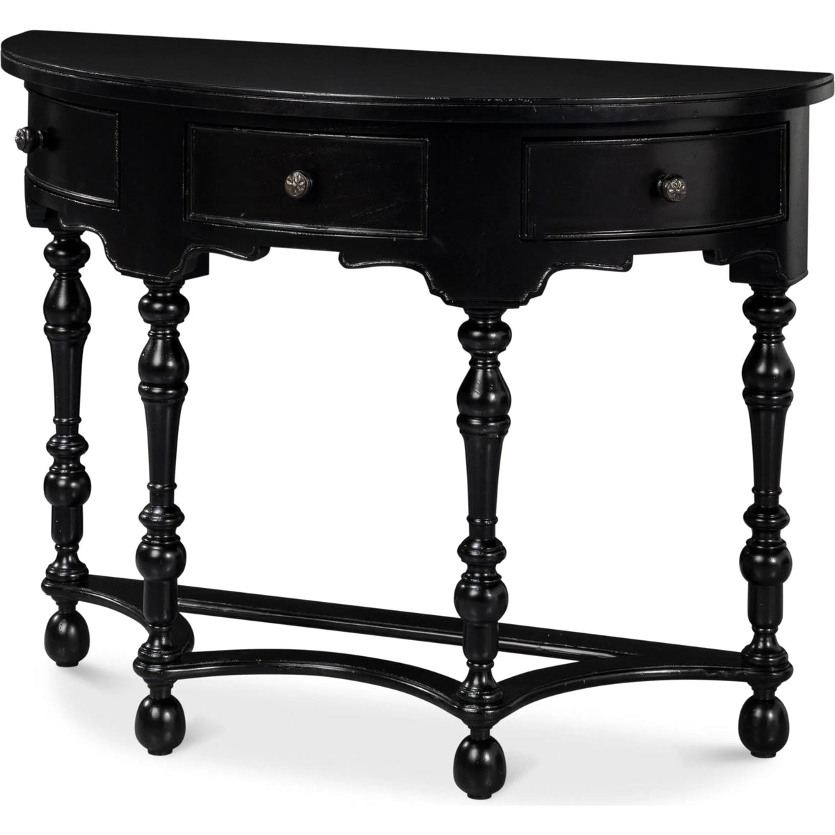 Abraham Half Round Console