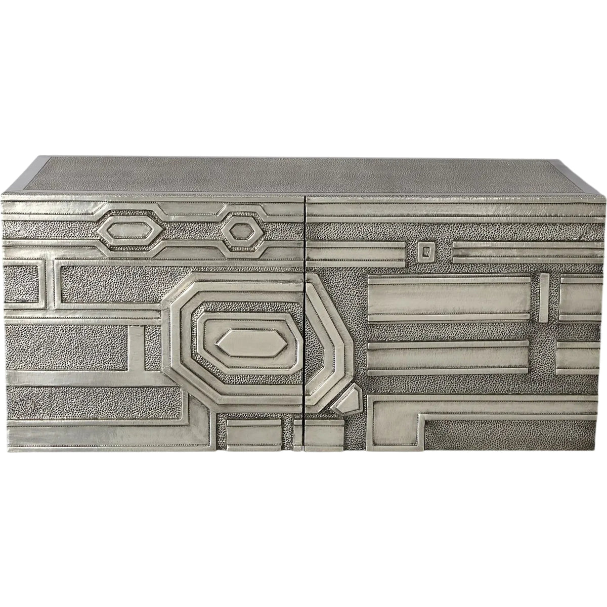 Abstract Block Left Cabinet