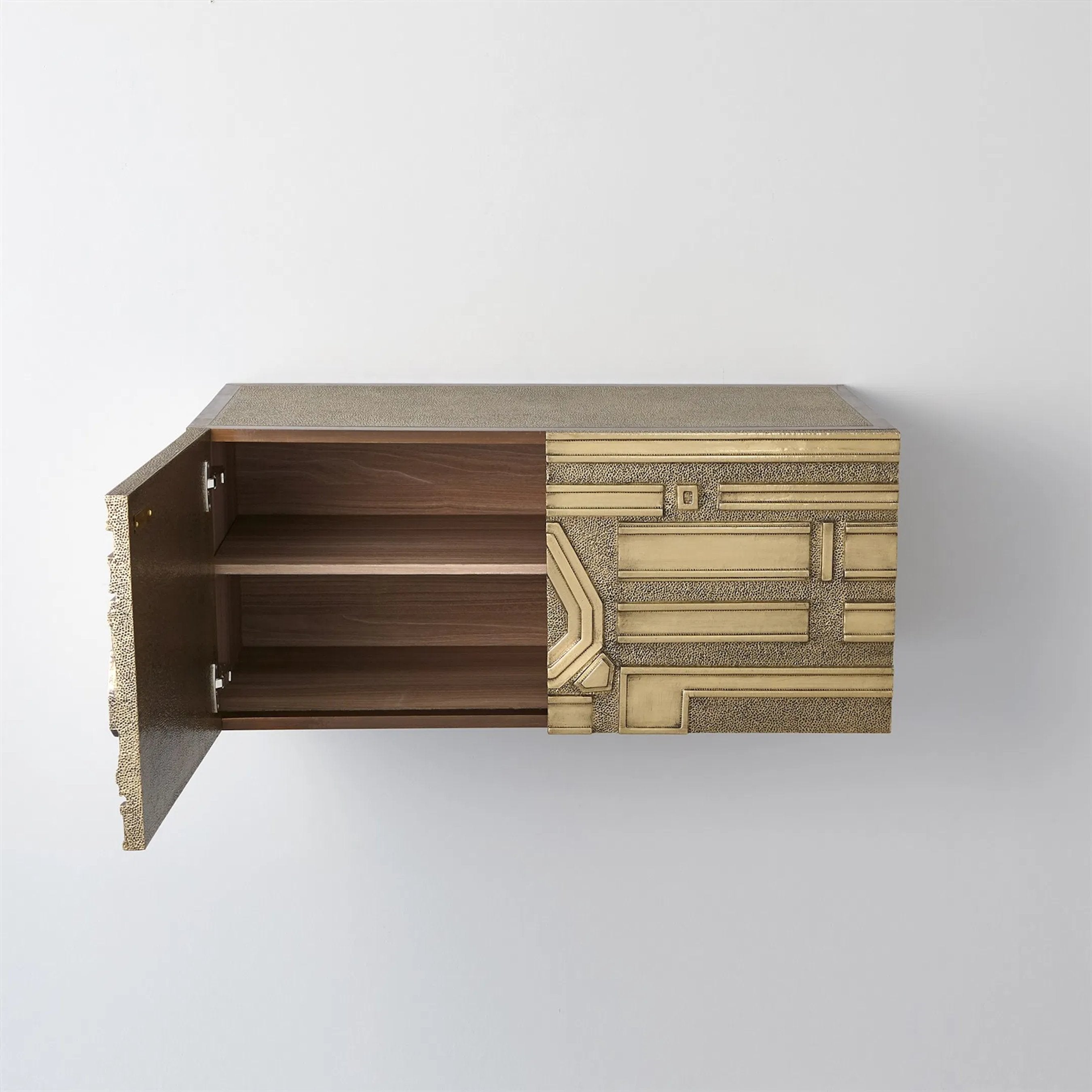Abstract Block Cabinet-Left