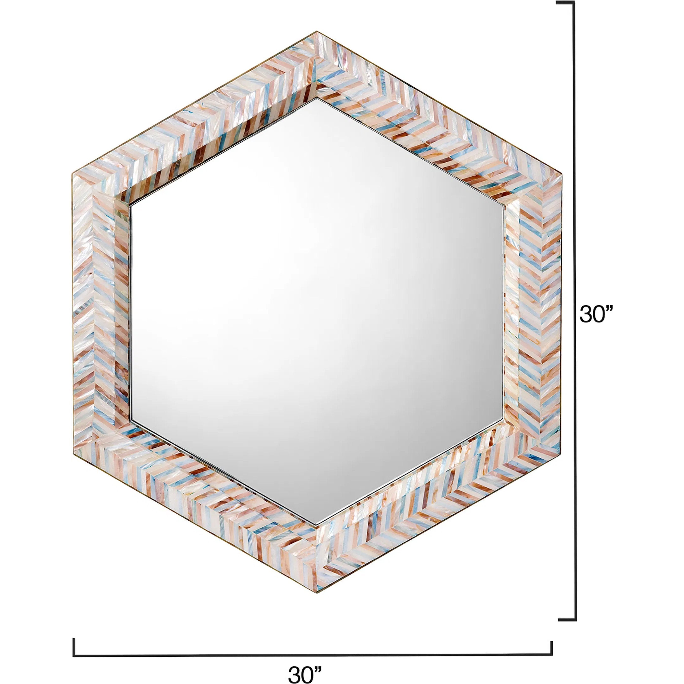 Academy Hexagon Mirror