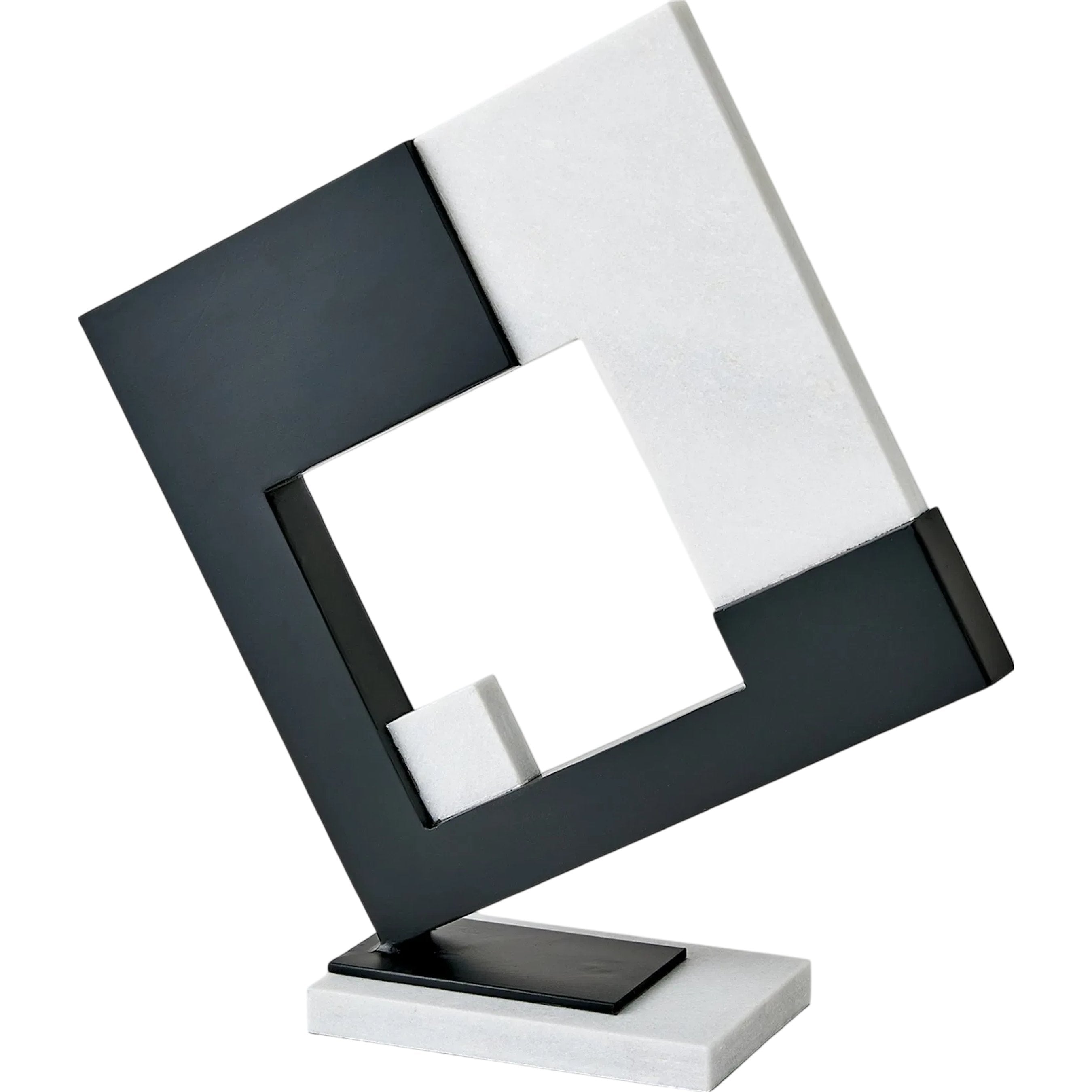 Abstract Square Sculpture