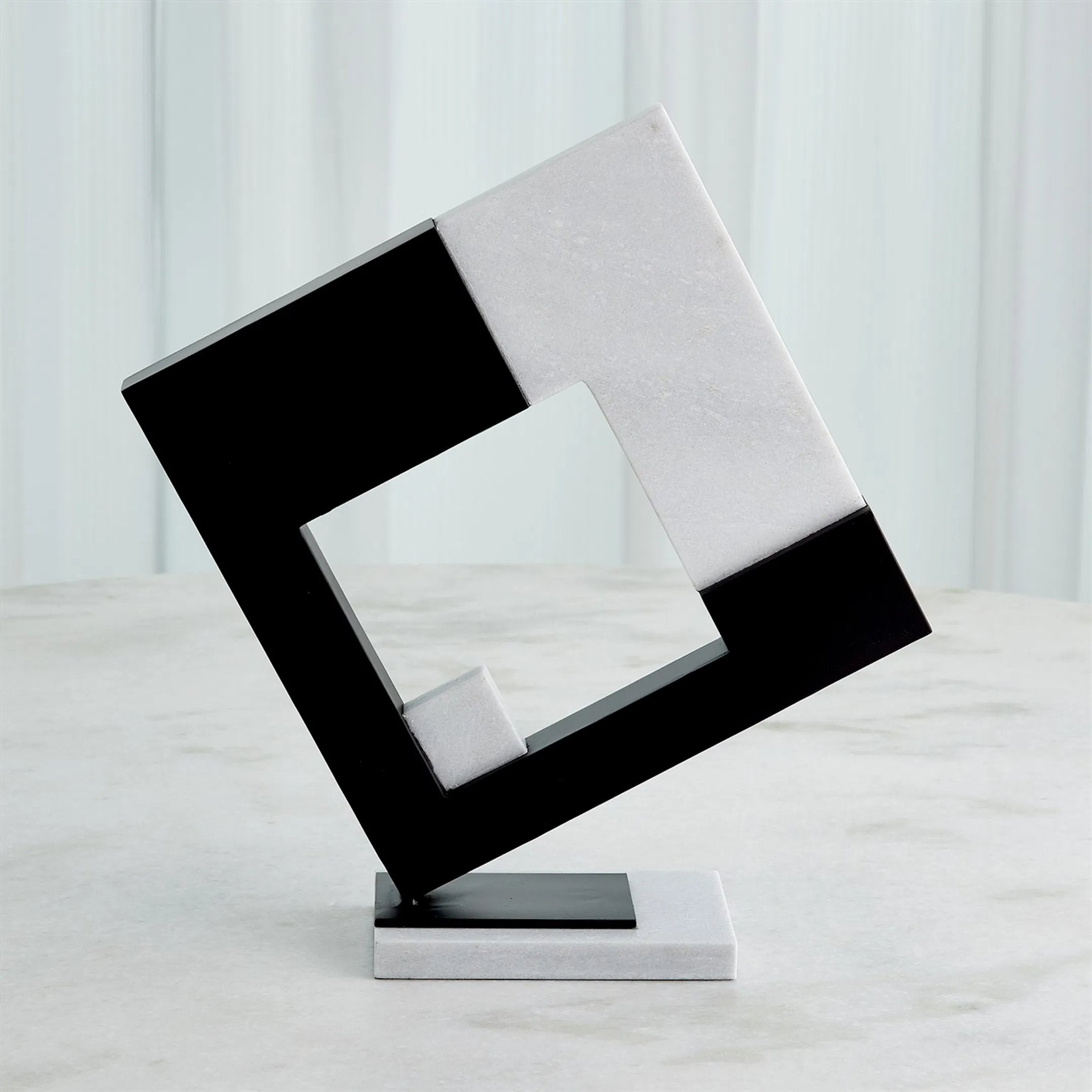 Abstract Square Sculpture