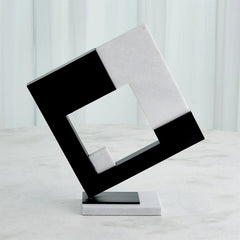 Abstract Square Sculpture