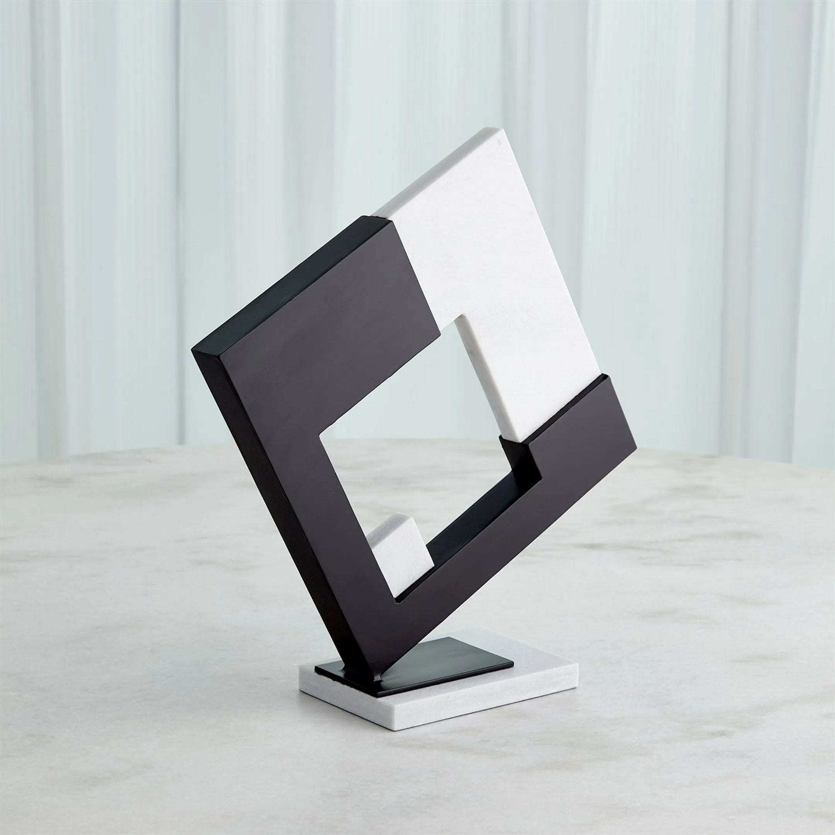 Abstract Square Sculpture
