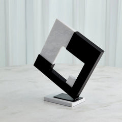 Abstract Square Sculpture