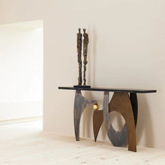 Abstract Couple Sculpture